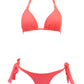 TWO-PIECE SWIMSUIT - CORAL