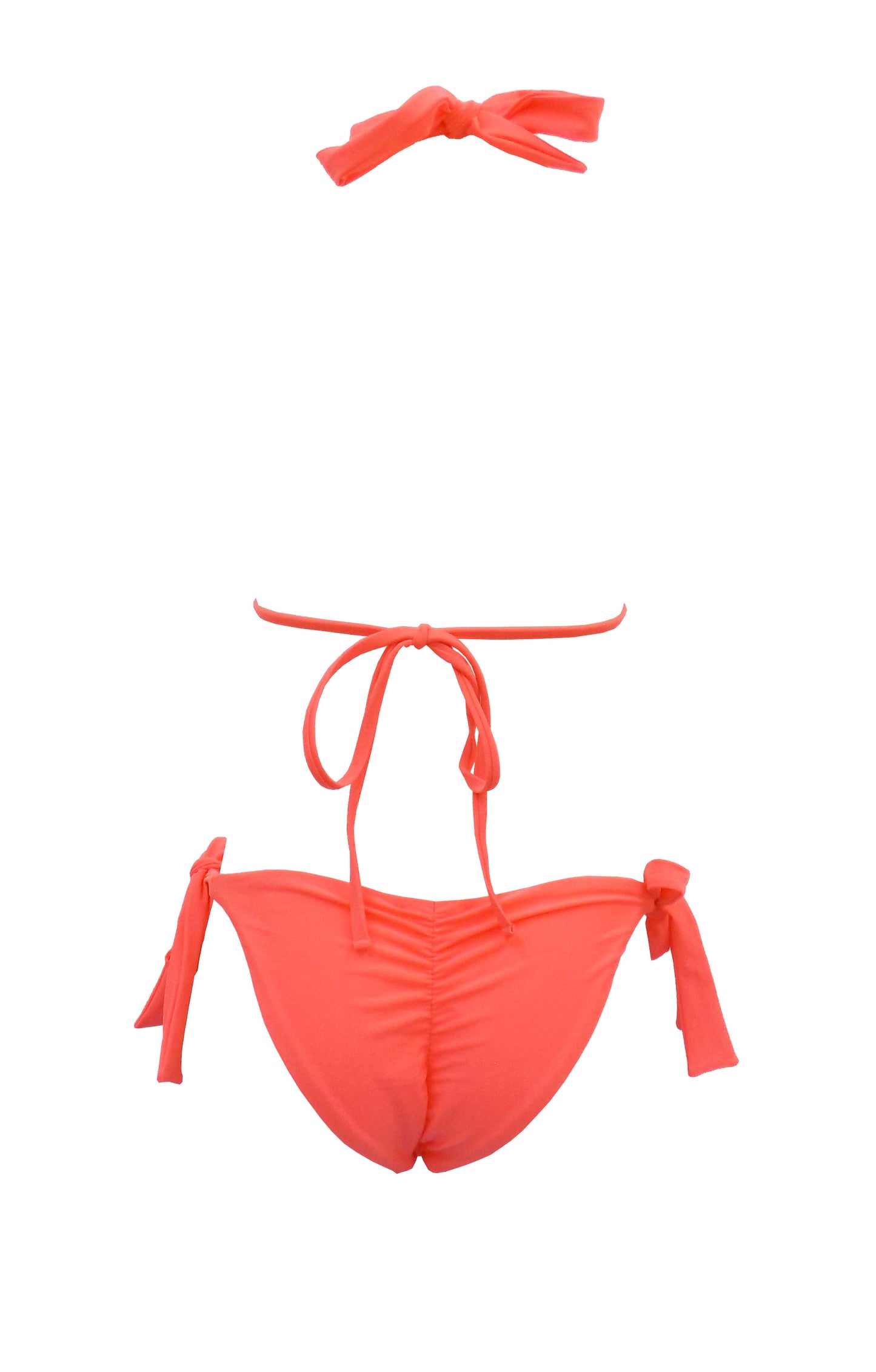 TWO-PIECE SWIMSUIT - CORAL