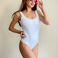 ONE-PIECE SWIMSUIT - WHITE