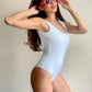 ONE-PIECE SWIMSUIT - WHITE